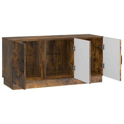 TV-skåp Rökt ek 99 x 34,5 x 47 cm Konstruerat trä