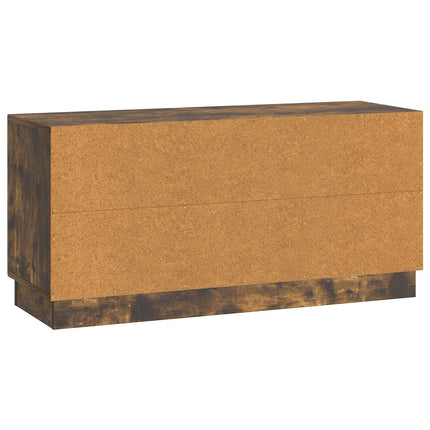 TV-skåp Rökt ek 99 x 34,5 x 47 cm Konstruerat trä
