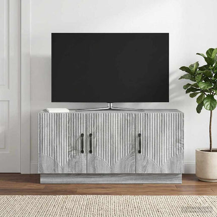 TV-skåp Grå sonoma-ek 99 x 34,5 x 47 cm Konstruerat trä
