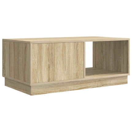 Kaffeebord Sonoma-ek 90 x 50 x 37 cm Konstruerat trä