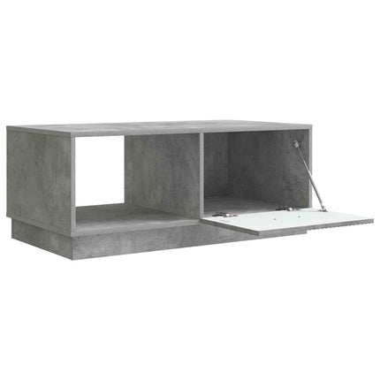 Kaffeebord Betonggrå 90 x 50 x 37 cm Konstruerat trä