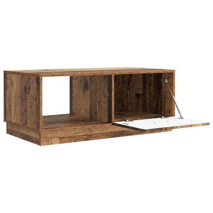 Kaffeebord Gammalt trä 90 x 50 x 37 cm Konstruerat trä