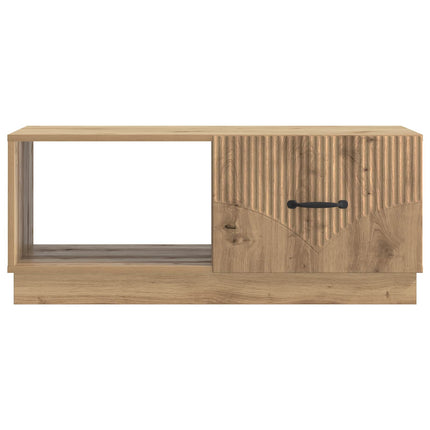 Kaffeebord Artisan-ek 90 x 50 x 37 cm Konstruerat trä