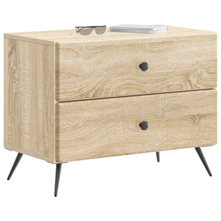 Nattduksbord Sonoma-ek 62 x 34,5 x 47,5 cm Konstruerat trä