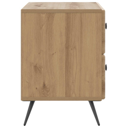 Nattduksbord Artisan-ek 62 x 34,5 x 47,5 cm Konstruerat trä