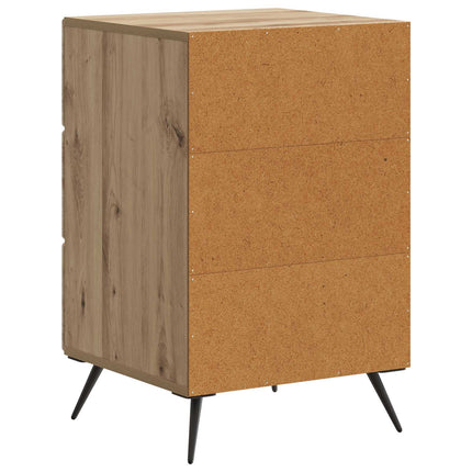 Nattduksbord Artisan-ek 43 x 41 x 66,5 cm Konstruerat trä