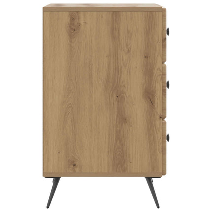 Nattduksbord Artisan-ek 43 x 41 x 66,5 cm Konstruerat trä