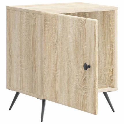 Nattduksbord Sonoma-ek 43 x 34,5 x 50 cm Konstruerat trä