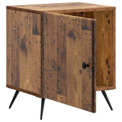 Nattduksbord Gammalt trä 43 x 34,5 x 50 cm Konstruerat trä