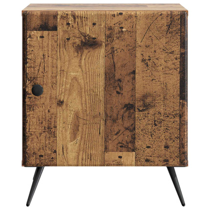 Nattduksbord Gammalt trä 43 x 34,5 x 50 cm Konstruerat trä