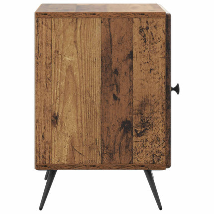 Nattduksbord Gammalt trä 43 x 34,5 x 50 cm Konstruerat trä