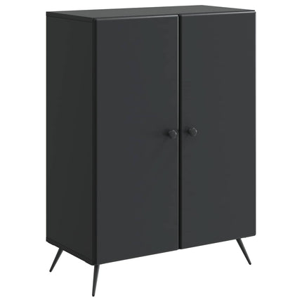 Sideboard Svart 66 x 34,5 x 90 cm Konstruerat trä