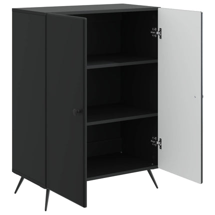 Sideboard Svart 66 x 34,5 x 90 cm Konstruerat trä