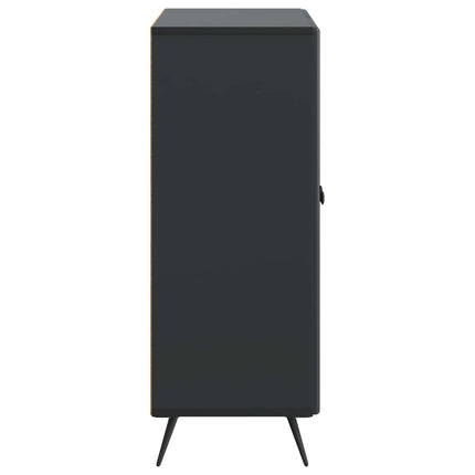 Sideboard Svart 66 x 34,5 x 90 cm Konstruerat trä