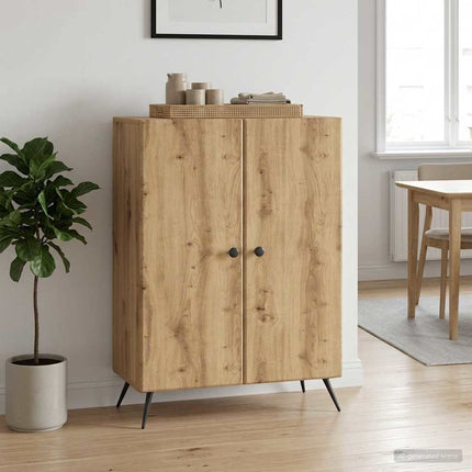 Sideboard Artisan-ek 66 x 34,5 x 90 cm Konstruerat trä