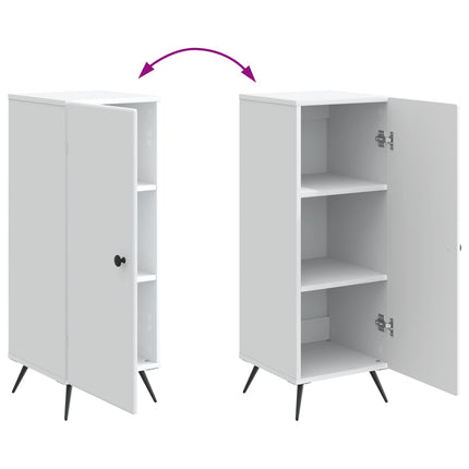 Sideboard Vit 33 x 34,5 x 90 cm Konstruerat trä