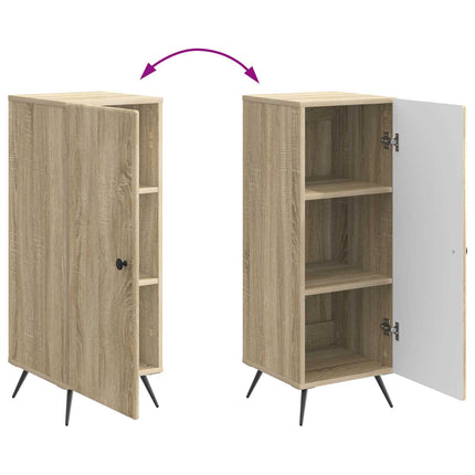 Sideboard Sonoma-ek 33 x 34,5 x 90 cm Konstruerat trä