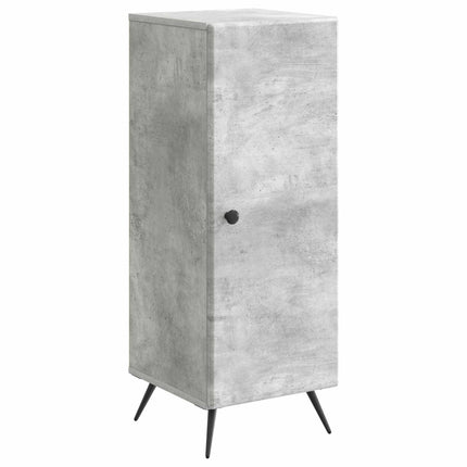 Sideboard Betonggrå 33 x 34,5 x 90 cm Konstruerat trä