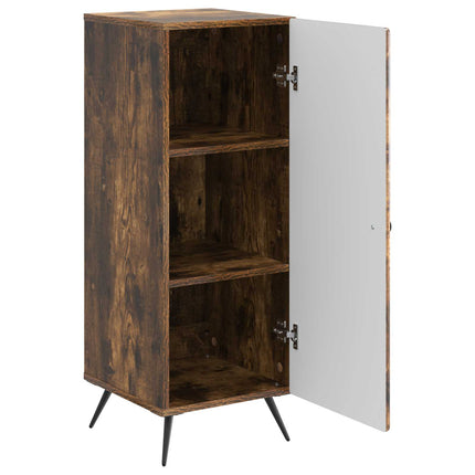 Sideboard Rökt ek 33 x 34,5 x 90 cm Konstruerat trä