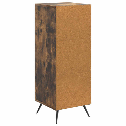 Sideboard Rökt ek 33 x 34,5 x 90 cm Konstruerat trä