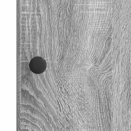 Sideboard Grå sonoma-ek 33 x 34,5 x 90 cm Konstruerat trä