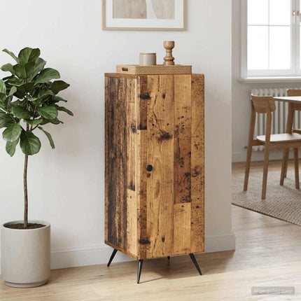 Sideboard Gammalt trä 33 x 34,5 x 90 cm Konstruerat trä