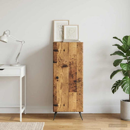 Sideboard Gammalt trä 33 x 34,5 x 90 cm Konstruerat trä