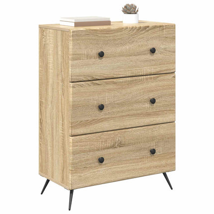 Lådans skåp Sonoma-ek 66 x 34,5 x 90 cm Konstruerat trä