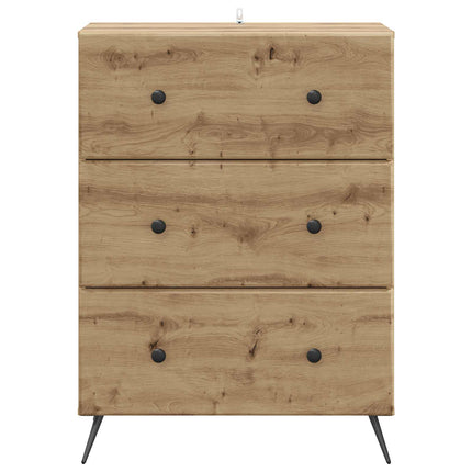 Lådans skåp Artisan-ek 66 x 34,5 x 90 cm Konstruerat trä