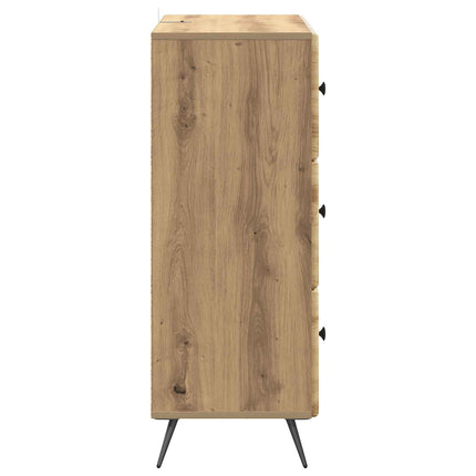 Lådans skåp Artisan-ek 66 x 34,5 x 90 cm Konstruerat trä