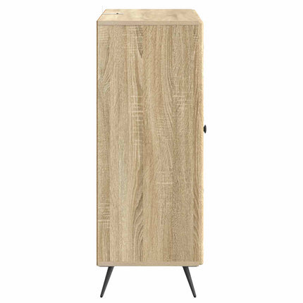 Sideboard med låda Sonoma-ek 66 x 34,5 x 90 cm Konstruerat trä
