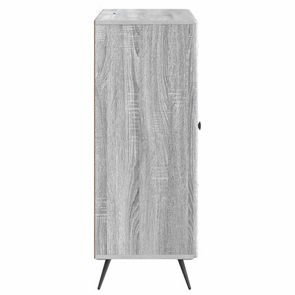Sideboard Grå sonoma-ek 66 x 34,5 x 90 cm Konstruerat trä