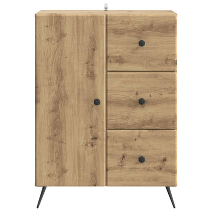 Sideboard Artisan-ek 66 x 34,5 x 90 cm Konstruerat trä