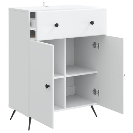 Sideboard Vit 66 x 34,5 x 90 cm Konstruerat trä