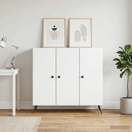 Sideboard Vit 89 x 34,5 x 80 cm Konstruerat trä