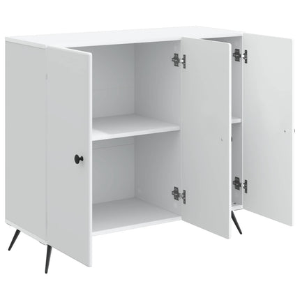 Sideboard Vit 89 x 34,5 x 80 cm Konstruerat trä