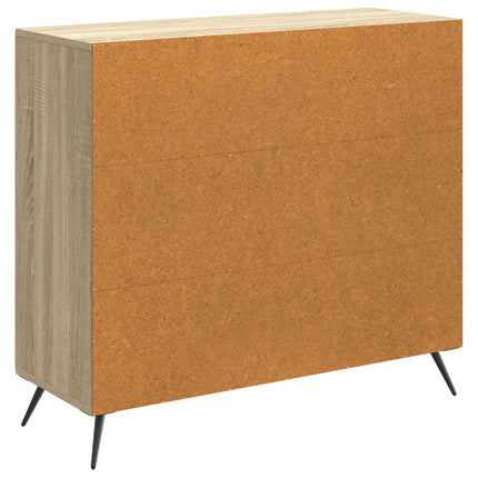 Sideboard Sonoma-ek 89 x 34,5 x 80 cm Konstruerat trä