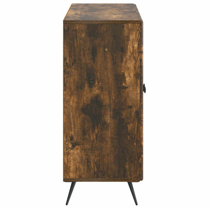Sideboard Rökt ek 89 x 34,5 x 80 cm Konstruerat trä