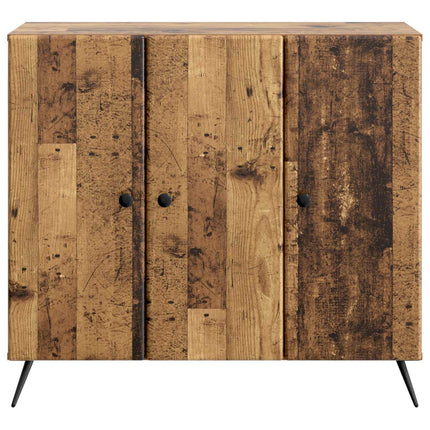 Sideboard Gammalt trä 89 x 34,5 x 80 cm Konstruerat trä