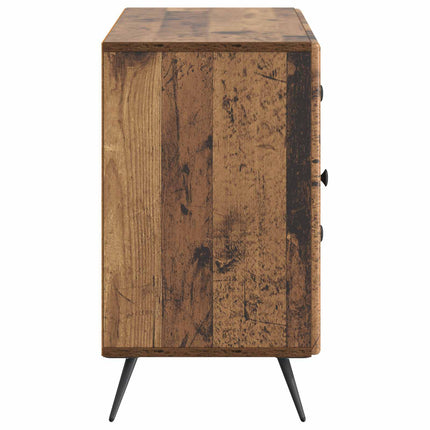 Sideboard Gammalt trä 89 x 34,5 x 60 cm Konstruerat trä