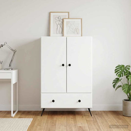 Sideboard Vit 66 x 34,5 x 95 cm Konstruerat trä