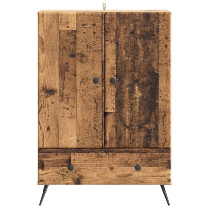 Sideboard Gammalt trä 66 x 34,5 x 95 cm Konstruerat trä