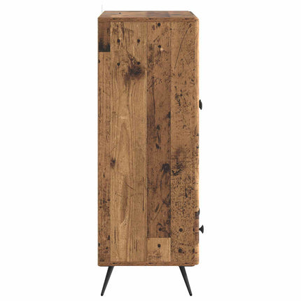 Sideboard Gammalt trä 66 x 34,5 x 95 cm Konstruerat trä