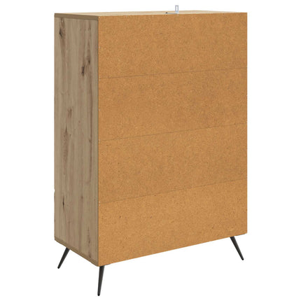 Sideboard Artisan-ek 66 x 34,5 x 95 cm Konstruerat trä