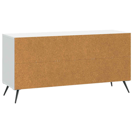 TV-skåp med låda Vit 102 x 34,5 x 50 cm Konstruerat trä