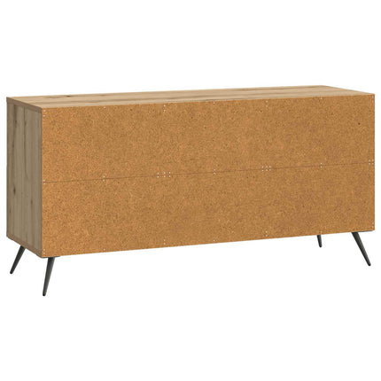 TV-skåp med låda Artisan-ek 102 x 34,5 x 50 cm Konstruerat trä