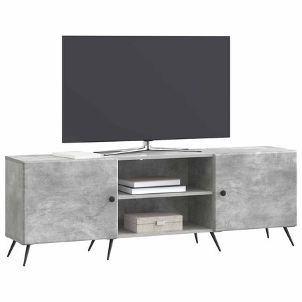 TV-skåp Betonggrå 150 x 31 x 50 cm Konstruerat trä