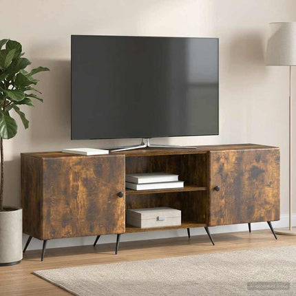 TV-skåp Rökt ek 150 x 31 x 50 cm Konstruerat trä