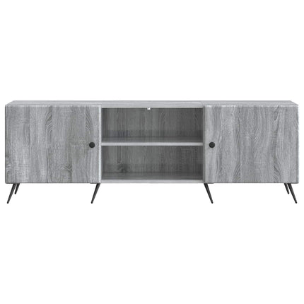 TV-skåp 150 x 31 x 50 cm Grå sonoma-ek Konstruerat trä