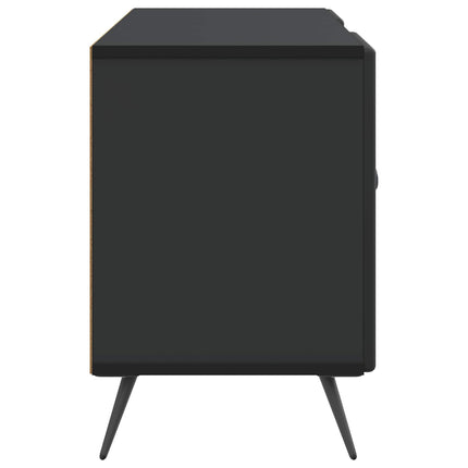 TV-skåp Svart 102 x 34,5 x 50 cm Konstruerat trä
